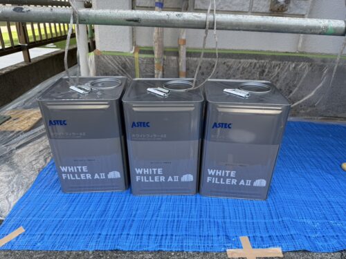 外壁微弾性フィラー　ホワイトフィーラーAⅡ